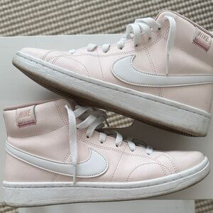 Nike Women's Light Pink High-Top Sneakers